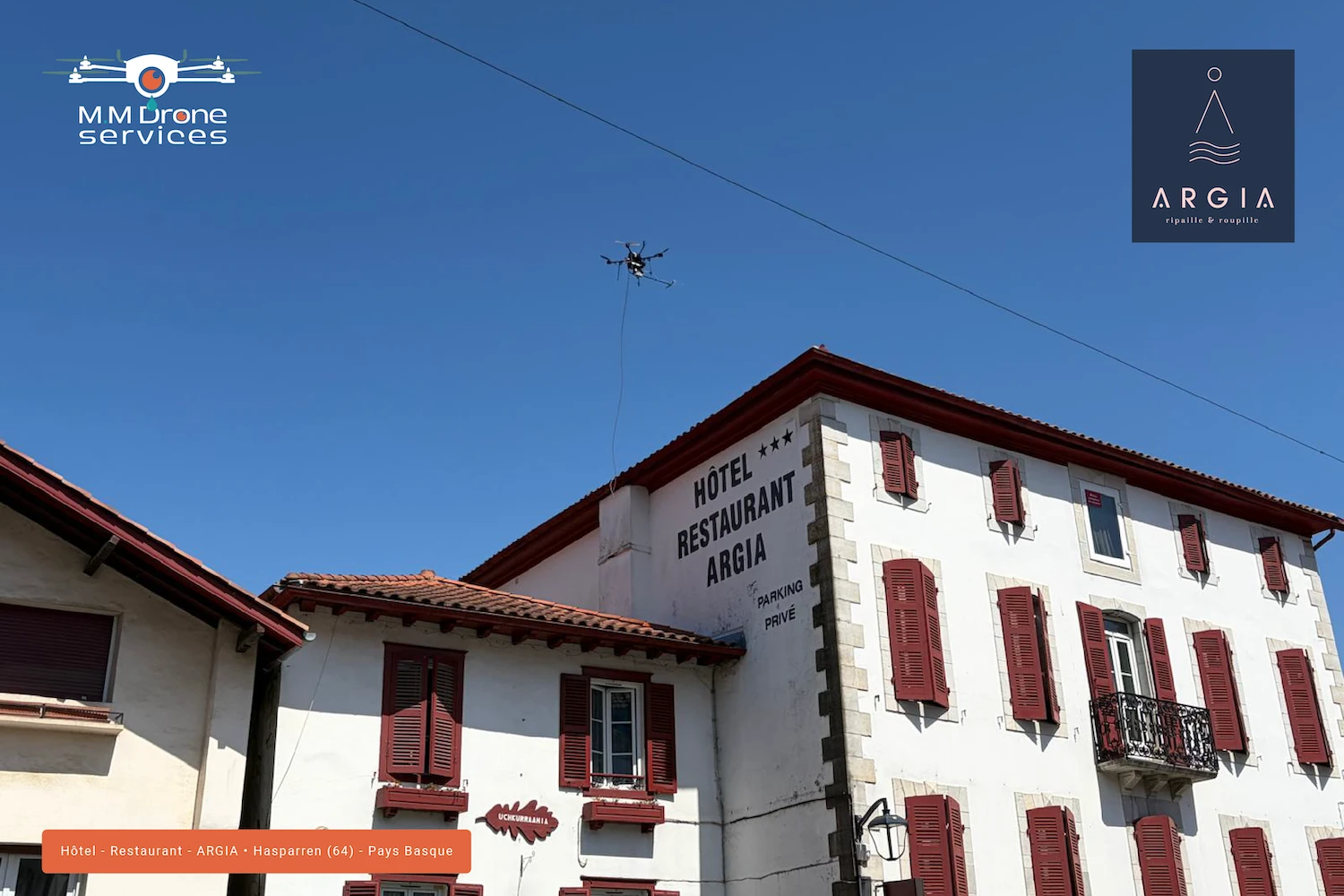 Nettoyage et Traitement Toitures plus terrasse piscine - Argia • M.M Drone Service