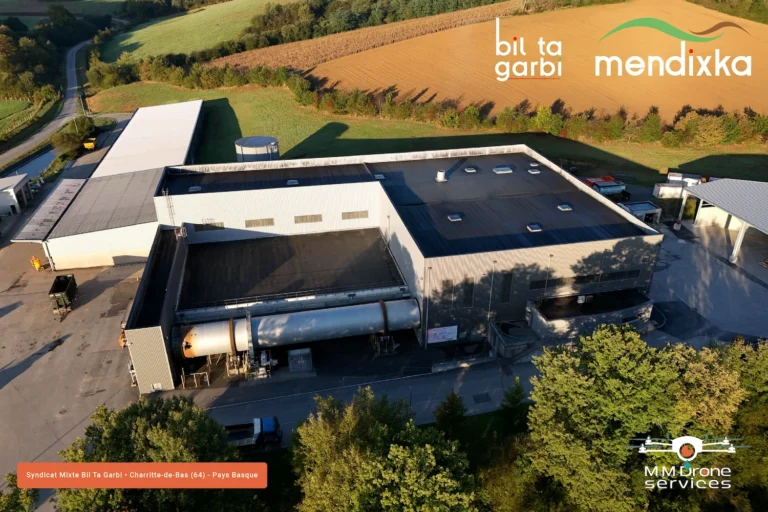 Nettoyage complet par drone : Pôle Mendixka - BilTaGarbi • M.M Drone Services