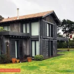 Nettoyage complet Maison individuelle bois - façades + terrasses • M.M Drone Services